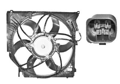 VAN WEZEL Ventilators, Motora dzesēšanas sistēma 0680746